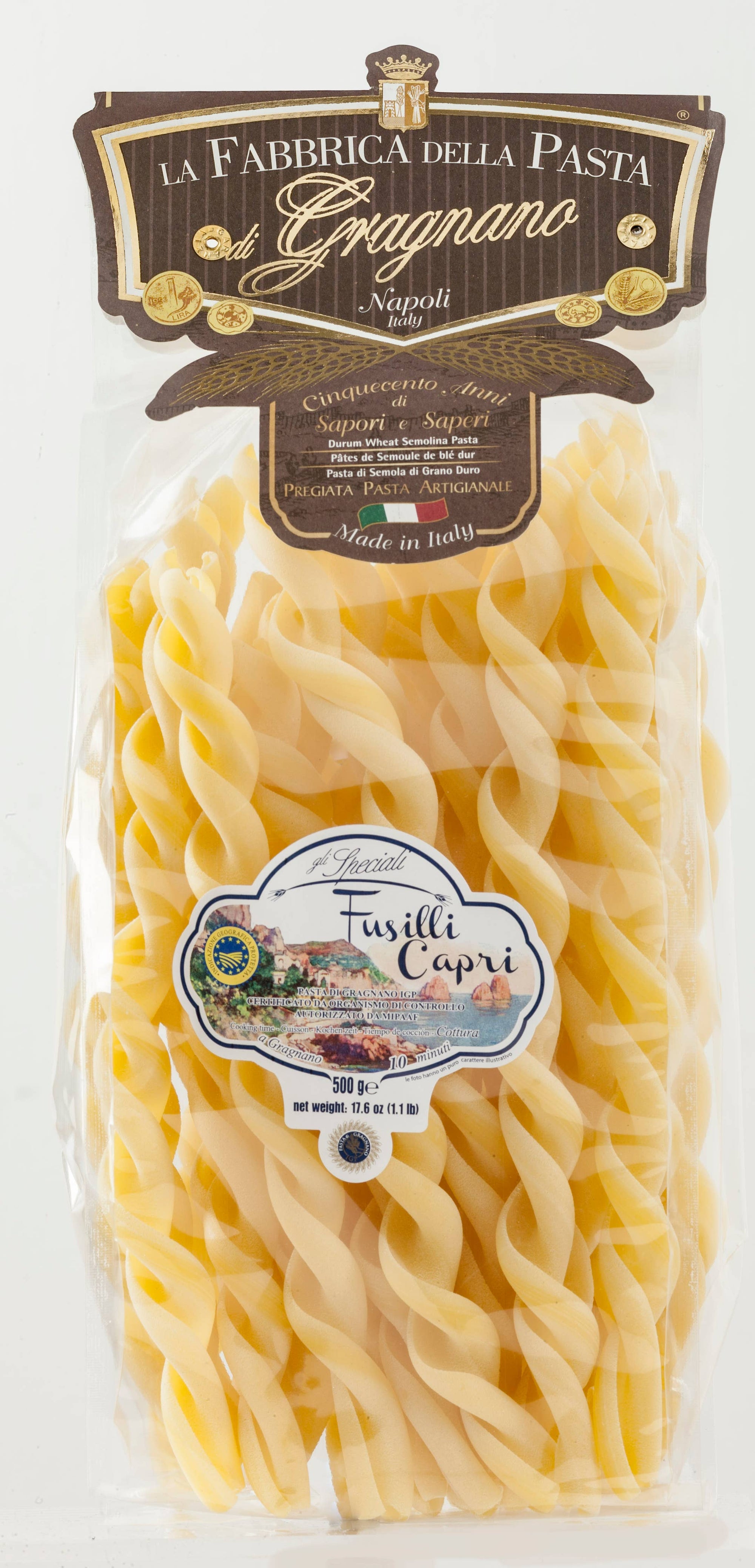 Fusilli Capri by La Fabbrica della Pasta