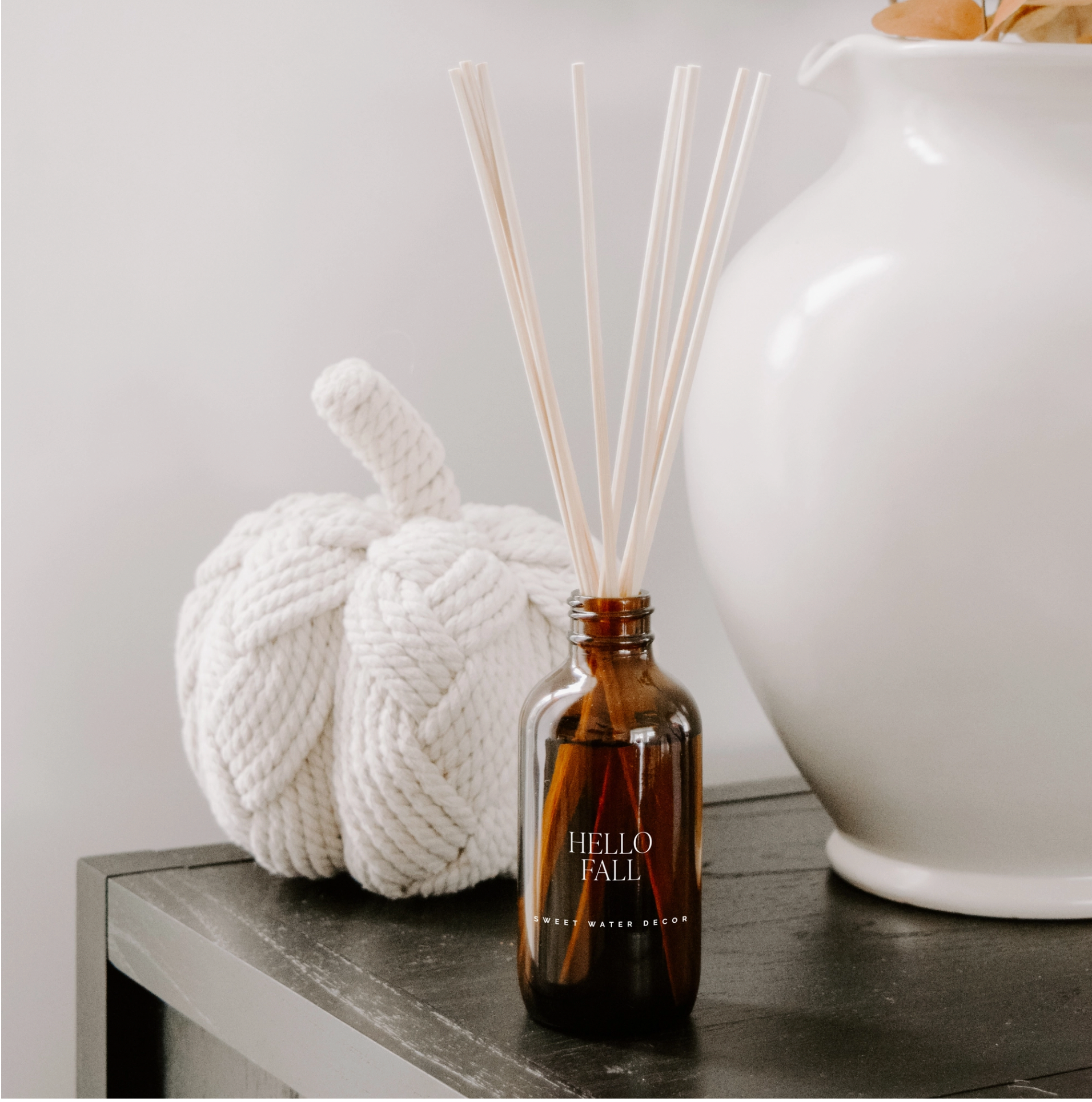 Hello Fall Amber Reed Diffuser - Home Decor & Gifts