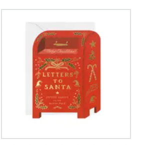 Letters to Santa card