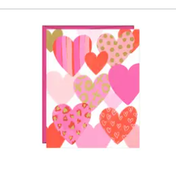 Happy Hearts, Galentine's Day, Happy Valentine's Day Card