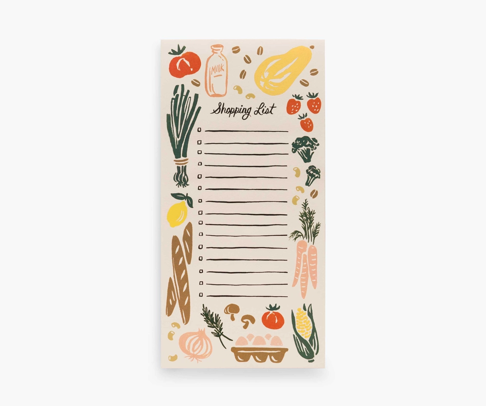 Shopping List-Fruit Stickers