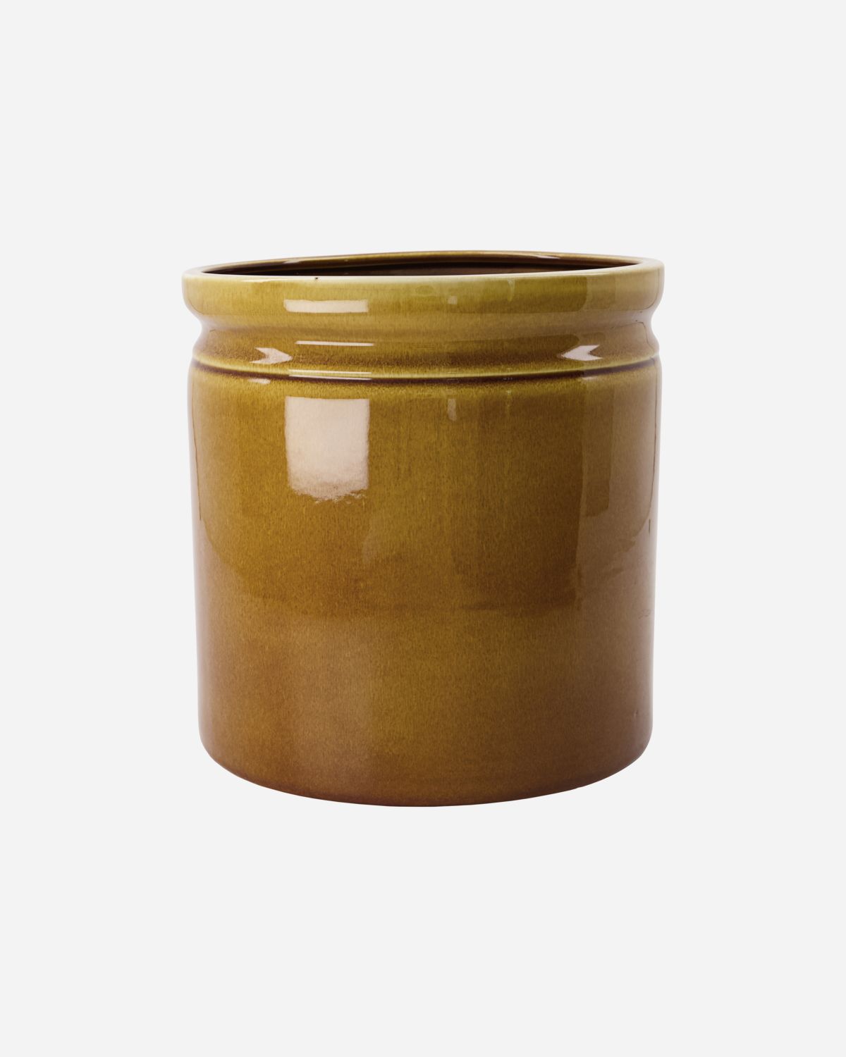 Ceramic Jar, Barn, Mocha Nicolas Vahe