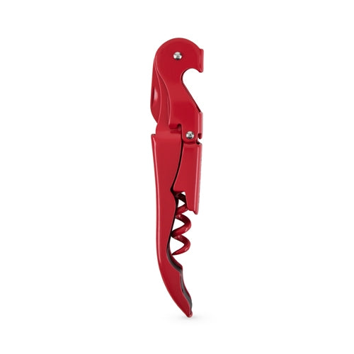 Truetap™: Double-Hinged Corkscrew in Full Red