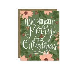 Christmas Card, Merry Little Christmas, Happy Holidays