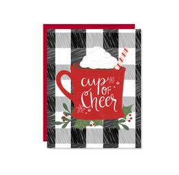 Christmas Card, Cup of Cheer, Happy Holidays, Greeting Card
