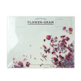 Flower-Gram Lavender + Rose Card