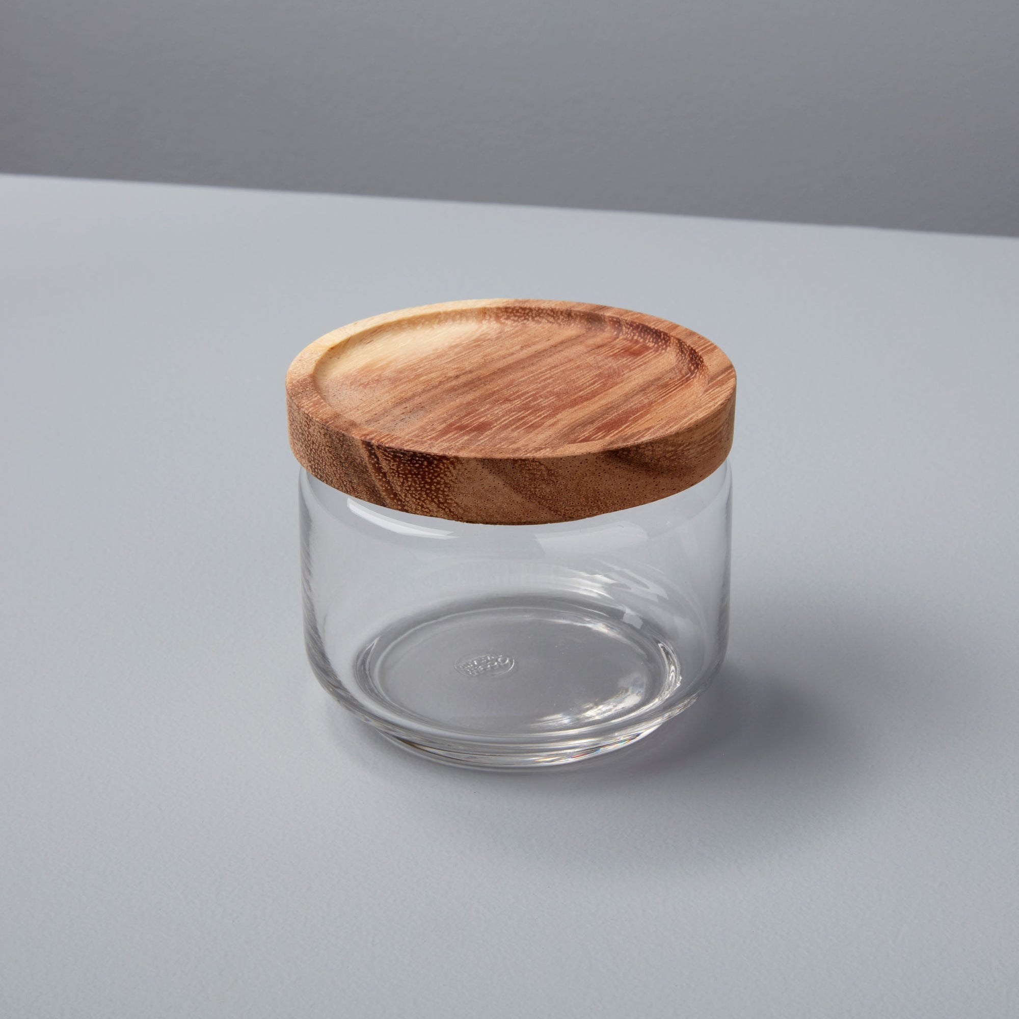 Glass Container, Wood Top by Be Home - Small