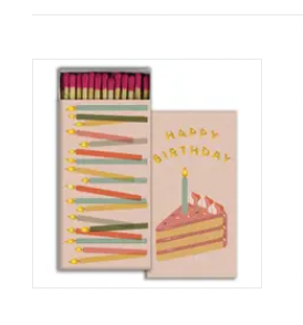 Matches - Birthday Wishes  Multi, Match Stick, Paper