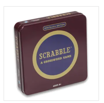 WS Game Company Scrabble Nostalgia Tin