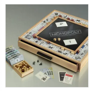 WS Game Company Monopoly Luxe Maple