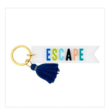 Acrylic Key Tag - Escape