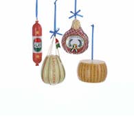 2.5-3.75" Resin Deli Foods Ornament 4/A