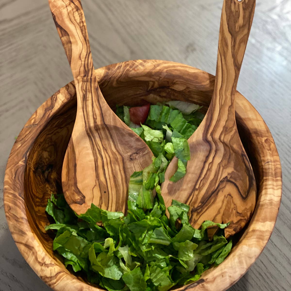 Family Salad Bowl Olive Wood